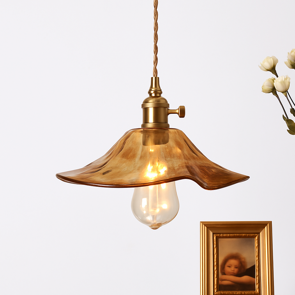 suspension en verre scandinave pour une décoration moderne
