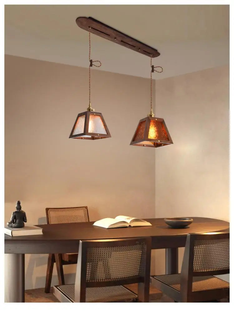 suspension en verre tiffany pour restaurant et bar