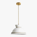 Suspension fleur en céramique moderne