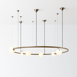 suspension globe post-moderne pour projet d'hôtel winfordo