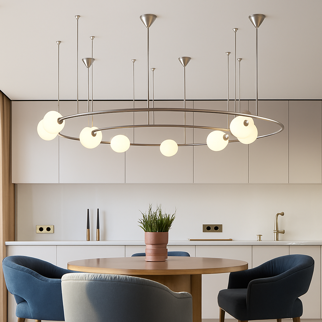 suspension globe post-moderne pour projet d'hôtel winfordo