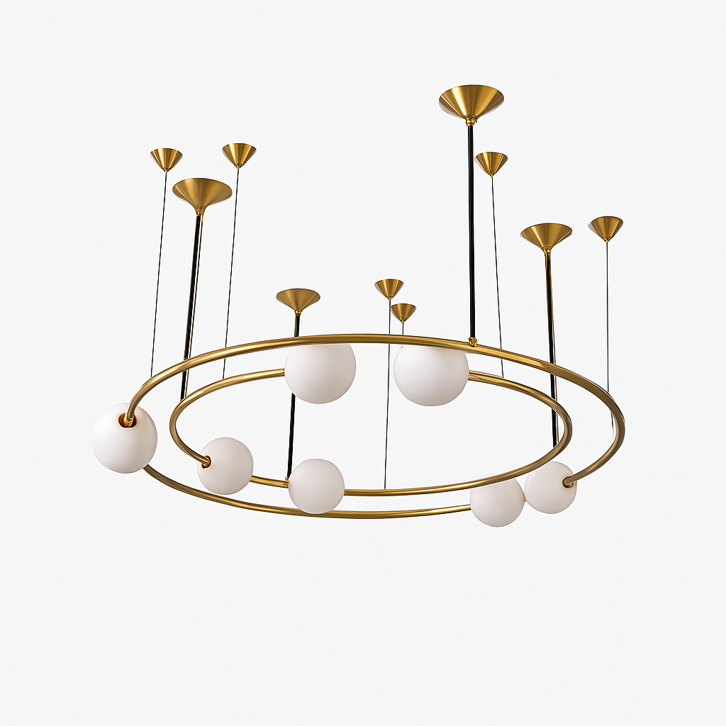 suspension globe post-moderne pour projet d'hôtel winfordo