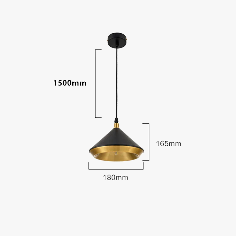 suspension industrielle nordique en métal pour décoration lumineuse