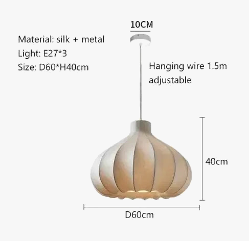 Suspension italienne en soie