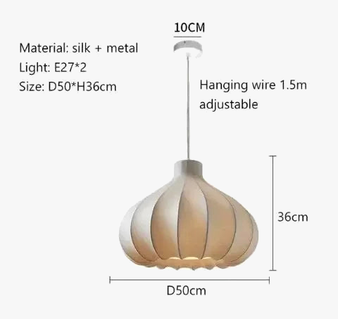Suspension italienne en soie