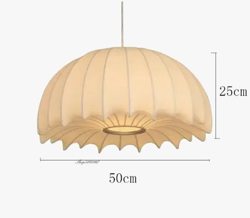 suspension italienne en soie pour loft et hôtel