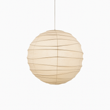suspension japonaise en papier de riz style wabi sabi décoratif