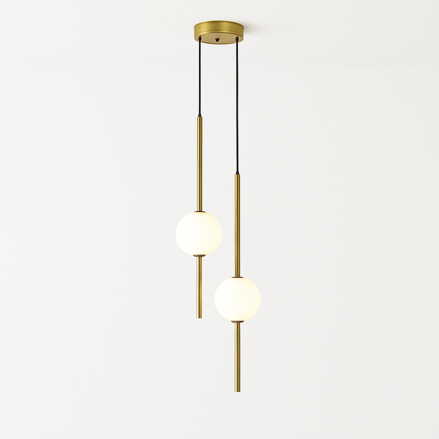 Suspension élégante Fumi Gold