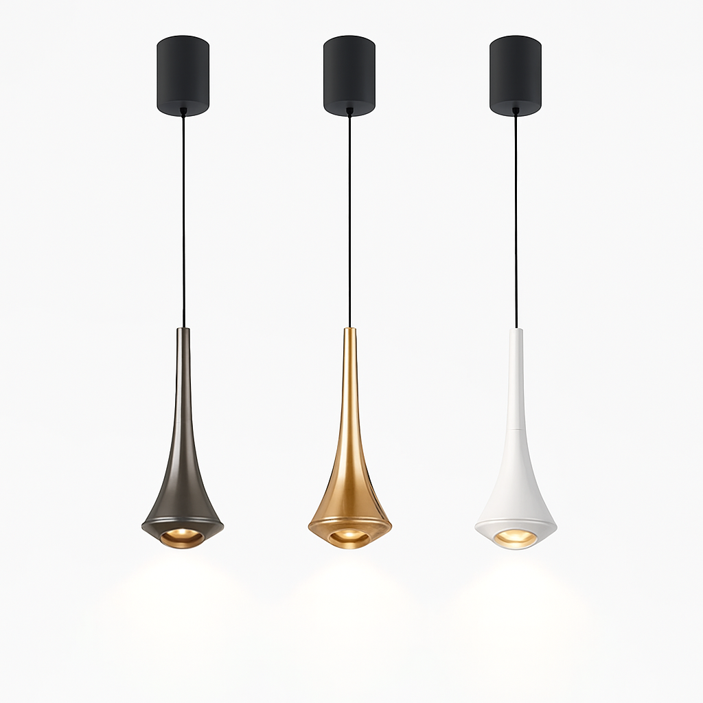 suspension LED anti-éblouissement design moderne