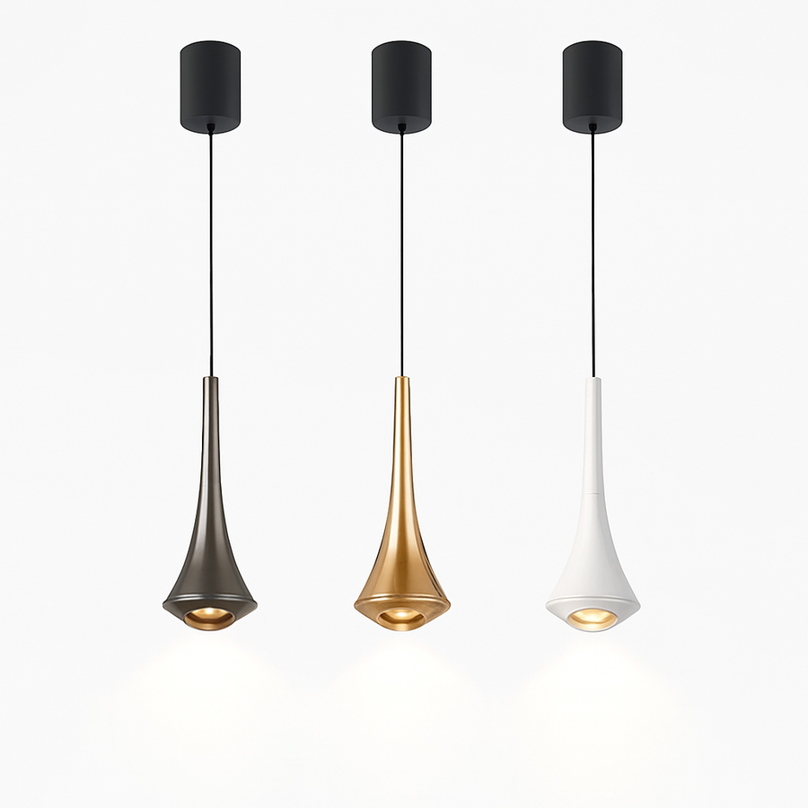 suspension LED anti-éblouissement design moderne