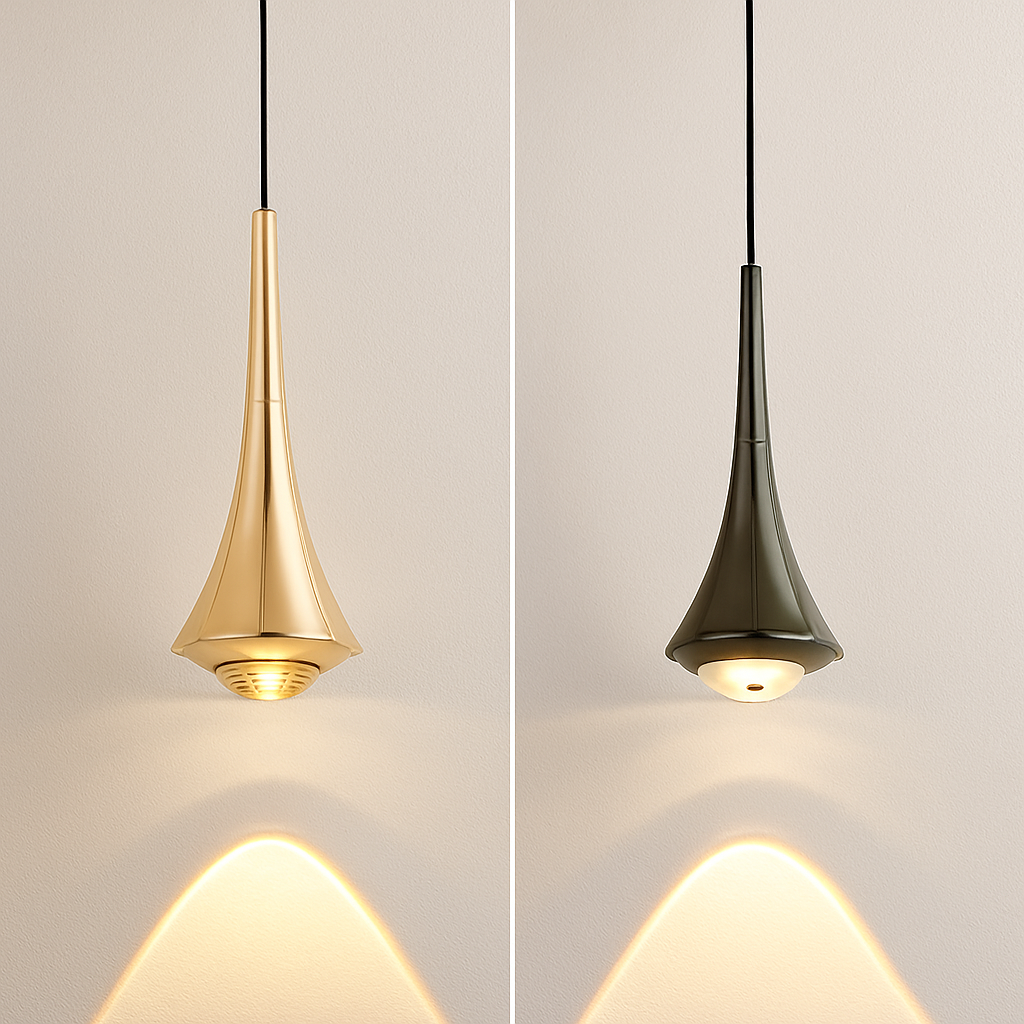 suspension LED anti-éblouissement design moderne