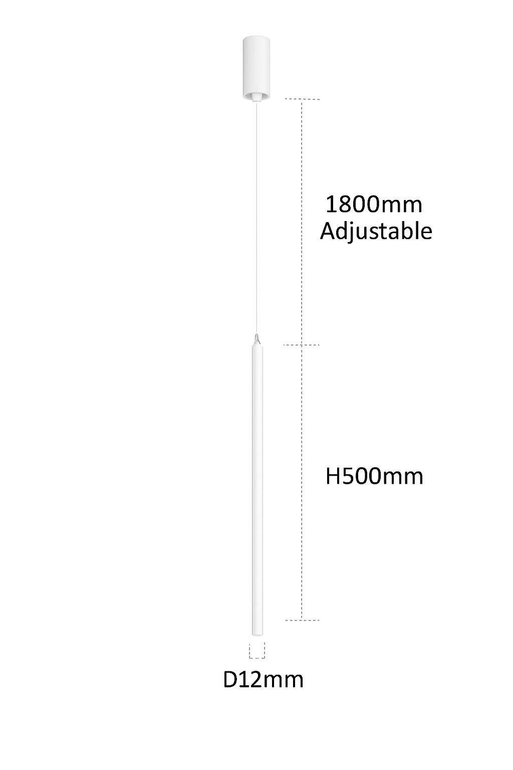 suspension led au design minimaliste pour restaurant ou bar