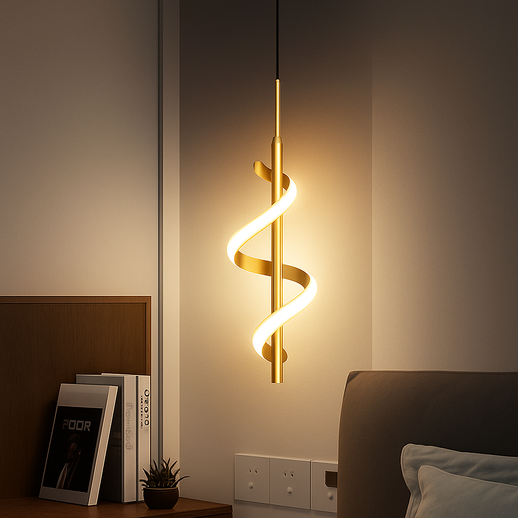 Suspension LED au design moderne et créatif