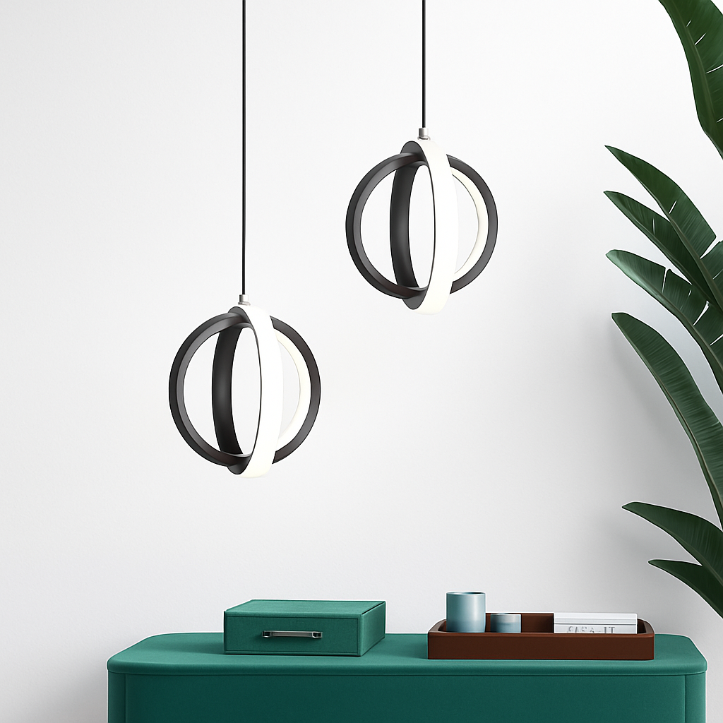 Suspension LED au design moderne et créatif