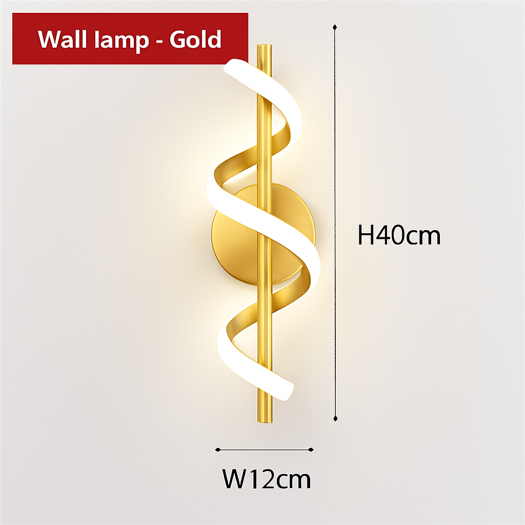 Suspension LED au design moderne et créatif