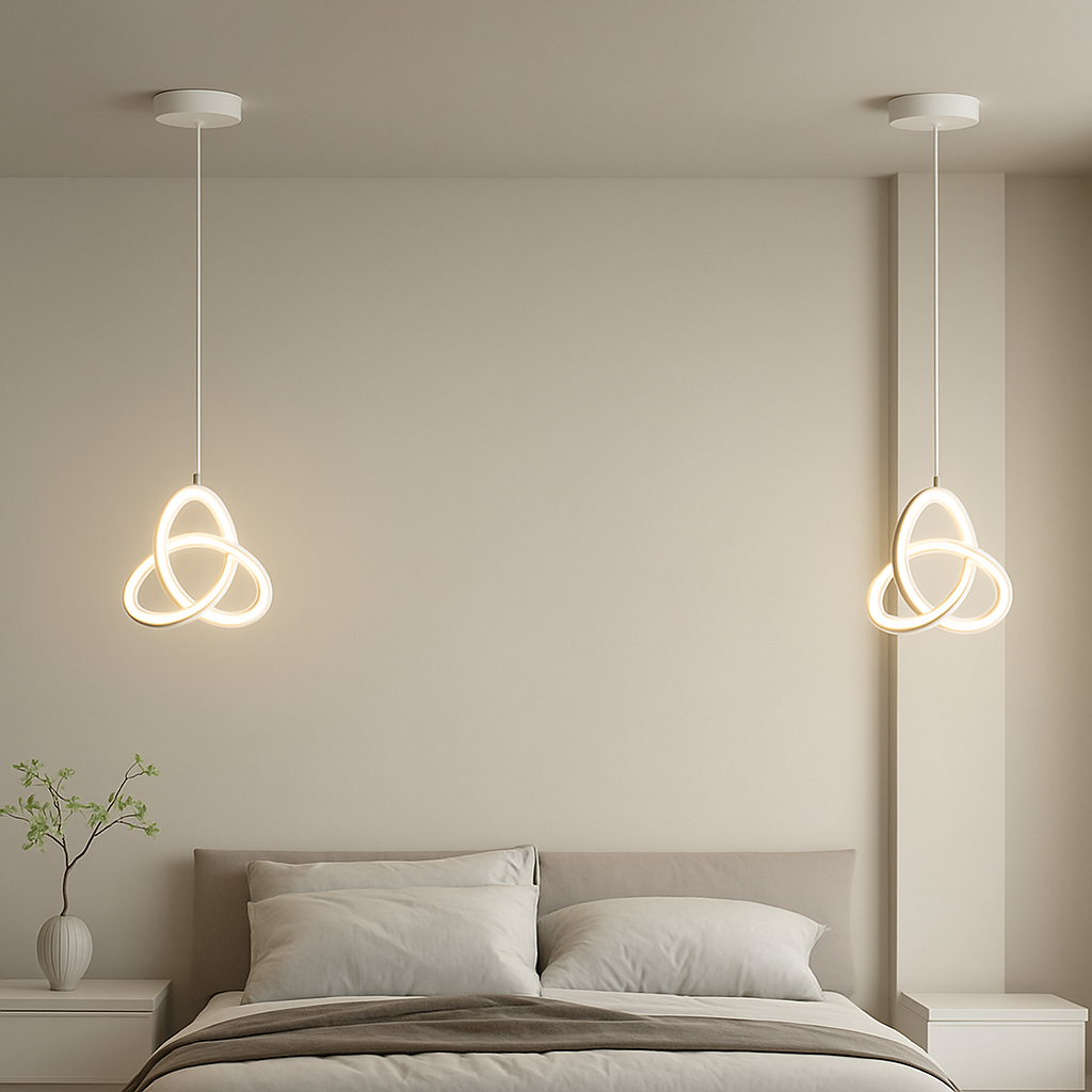 Suspension LED au design moderne et créatif