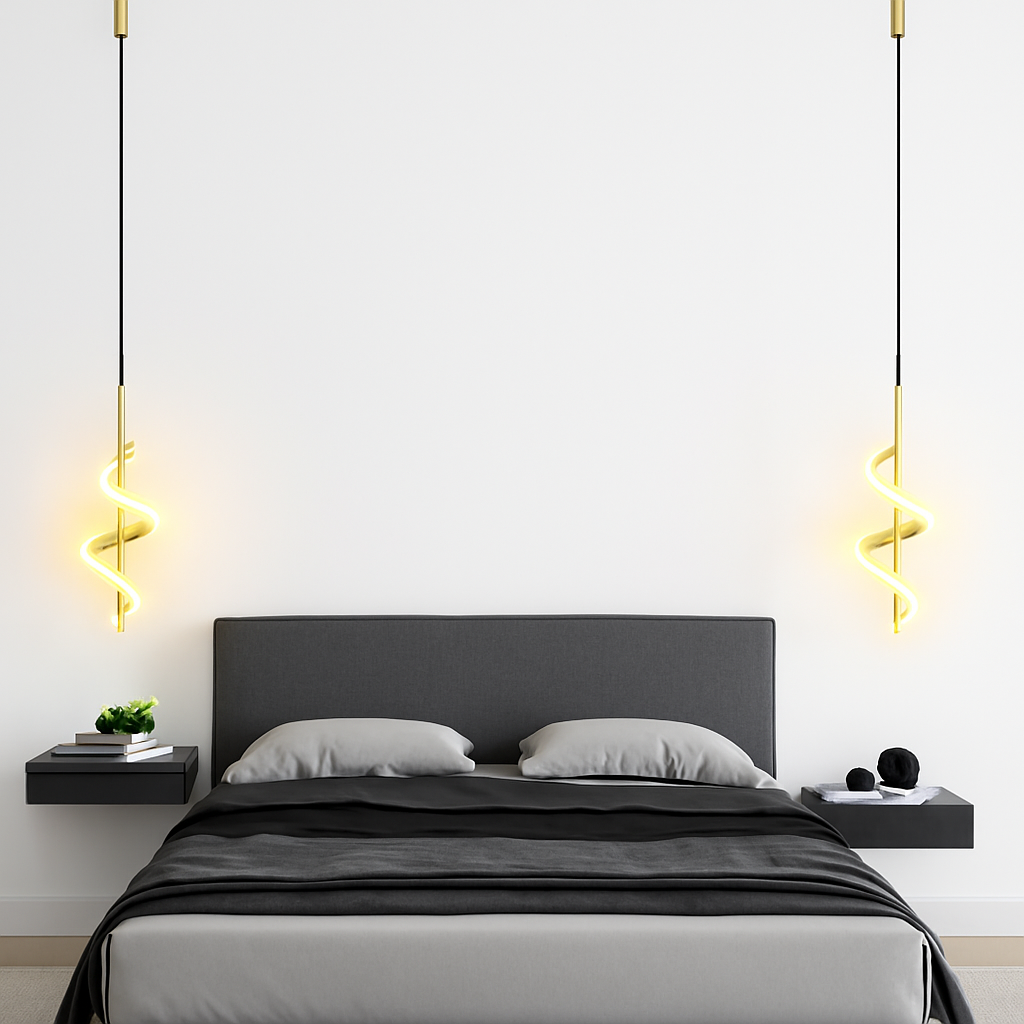 Suspension LED au design moderne et créatif