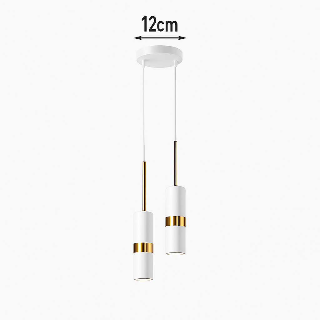Suspension LED au design nordique rotatif à 360 °