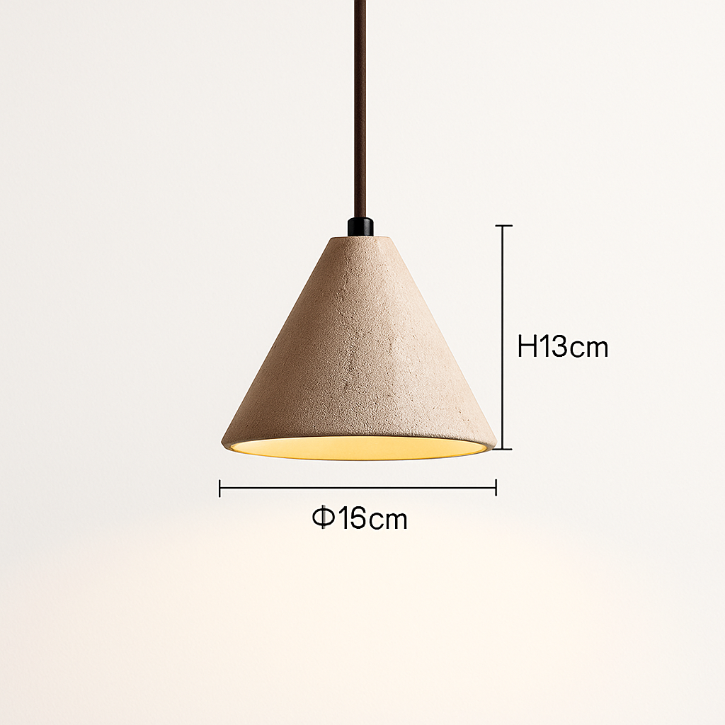suspension led créative sandyha concepteur rétro petite pierre