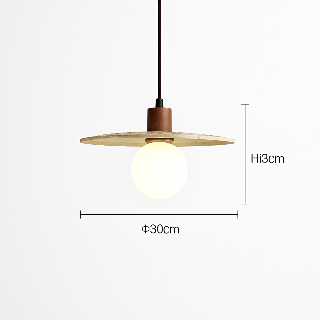 suspension led créative sandyha concepteur rétro petite pierre