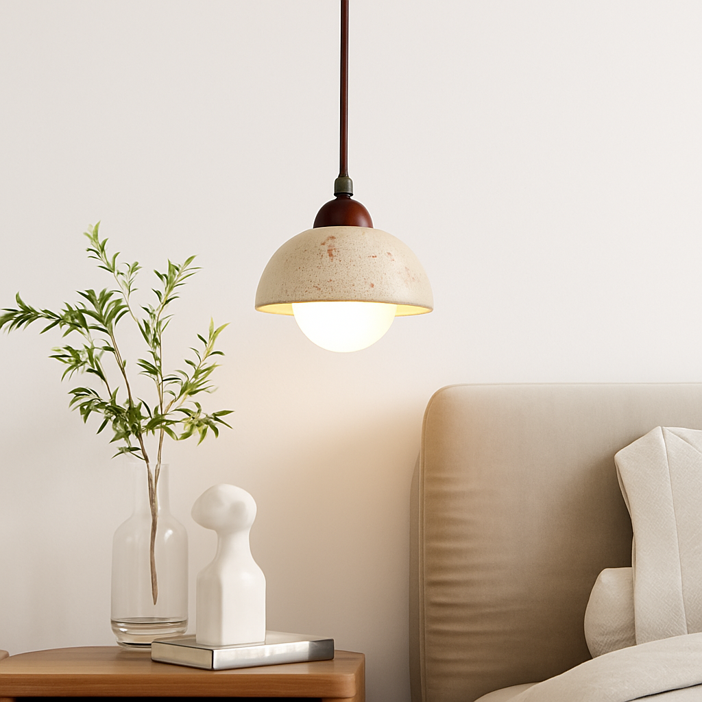 suspension led créative sandyha concepteur rétro petite pierre