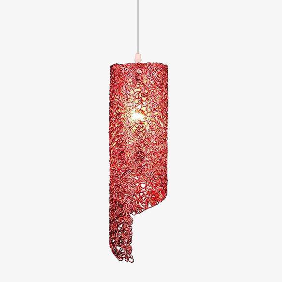 Suspension LED cylindrique coloré Home