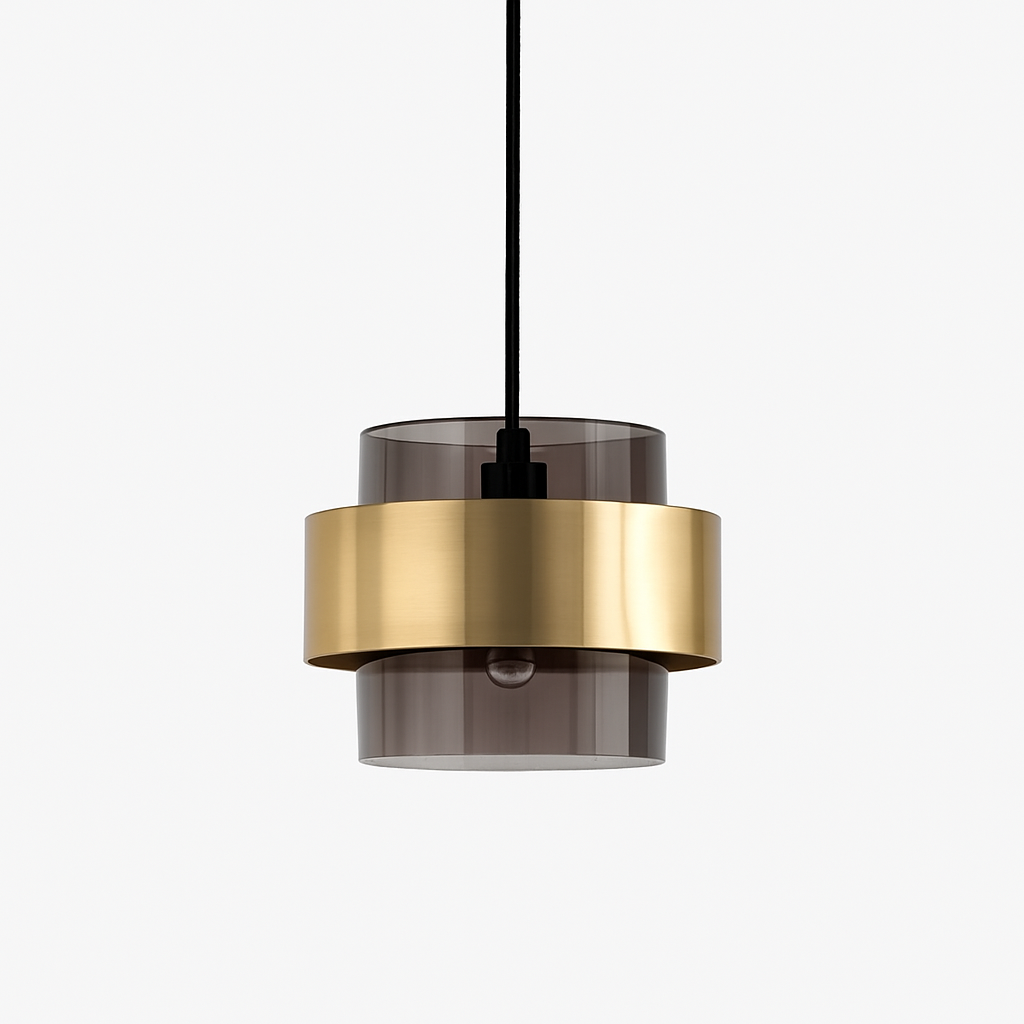 Suspension LED cylindriques en ou nordiques