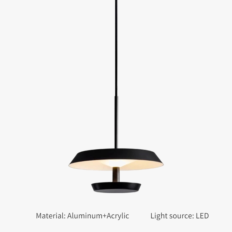suspension led design espagnol pour restaurant et intérieur moderne