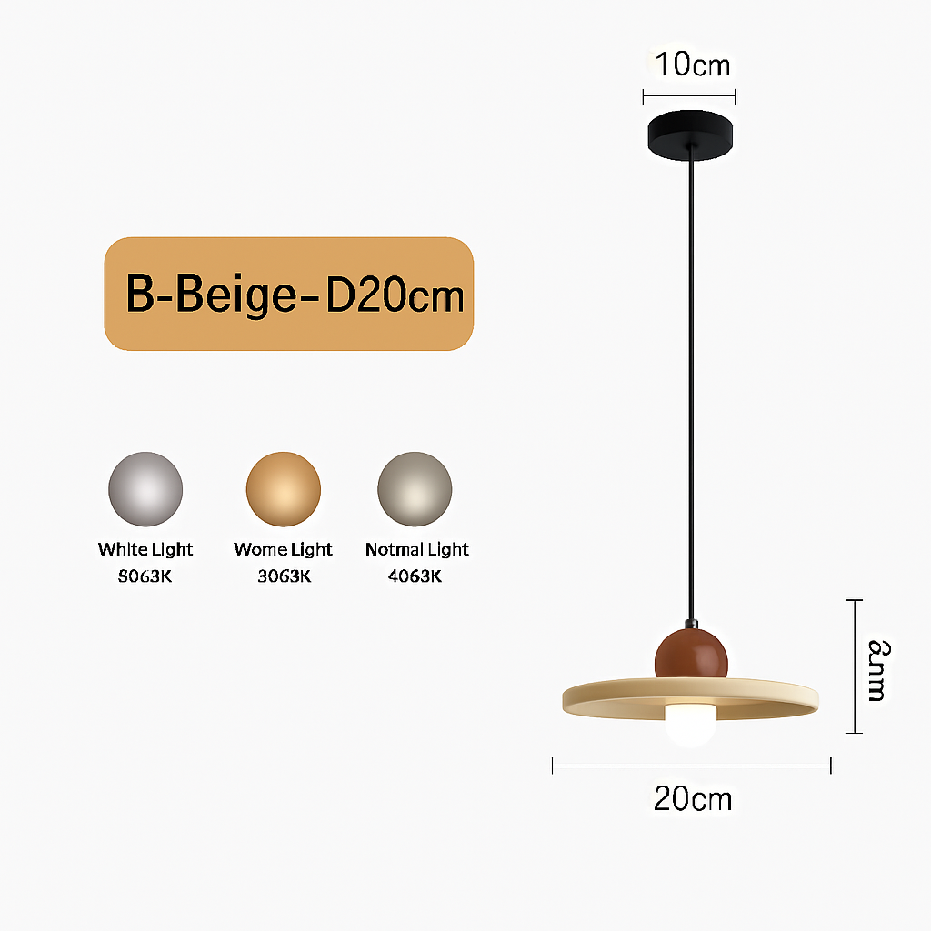 Suspension LED Design Intérieur Moderne