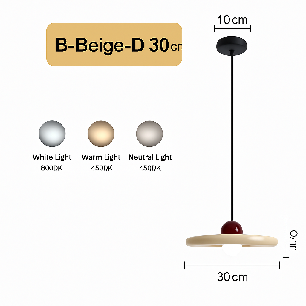 Suspension LED Design Intérieur Moderne