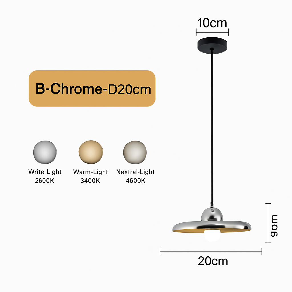 Suspension LED Design Intérieur Moderne