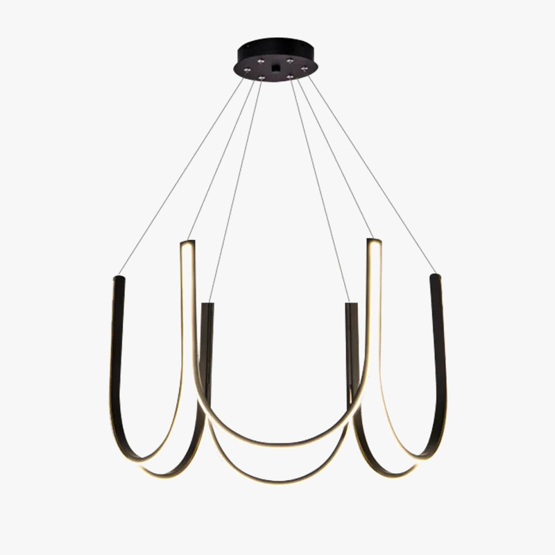 suspension led design italien pour un éclairage moderne