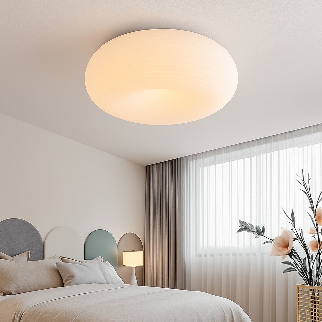 suspension LED design minimaliste moderne respectueuse de l'environnement