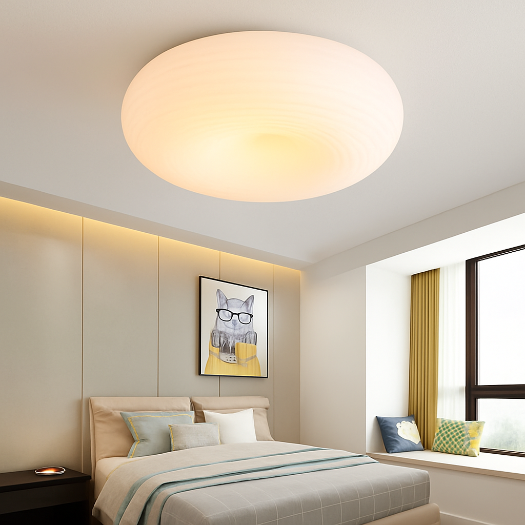 suspension LED design minimaliste moderne respectueuse de l'environnement