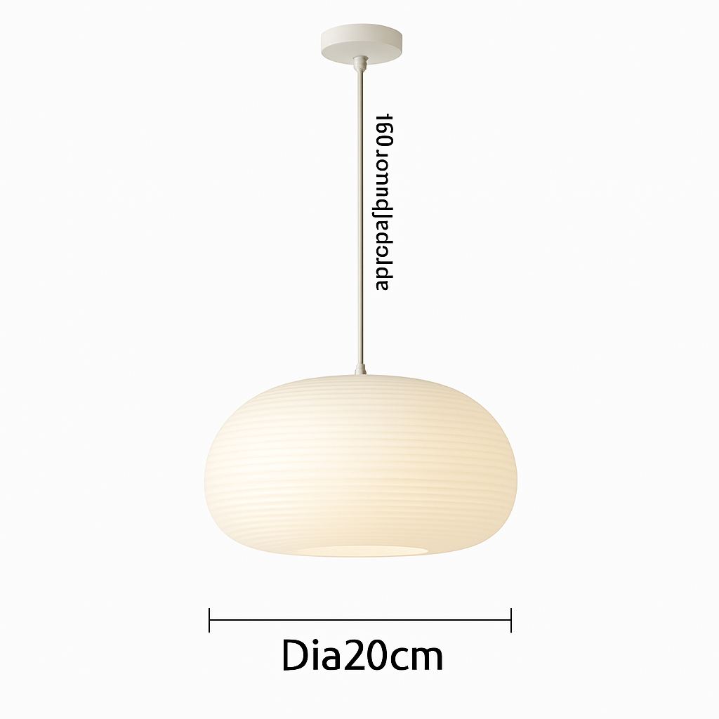 suspension LED design minimaliste moderne respectueuse de l'environnement