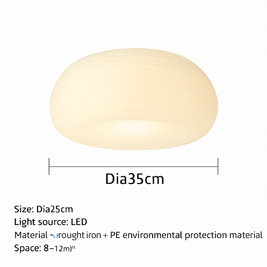 suspension LED design minimaliste moderne respectueuse de l'environnement