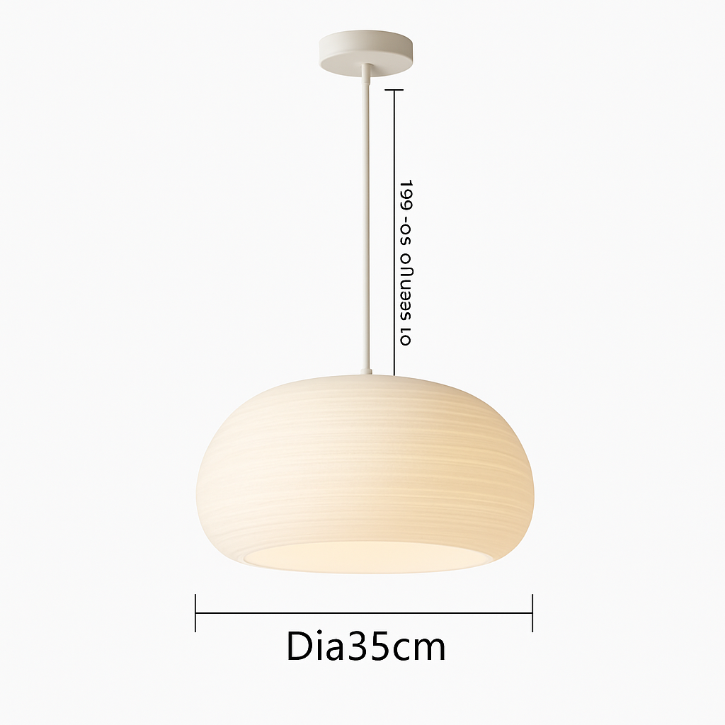 suspension LED design minimaliste moderne respectueuse de l'environnement