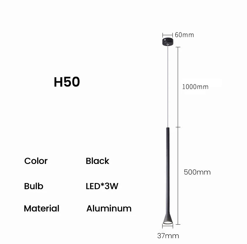 suspension LED design moderne luminaire décoratif idéal