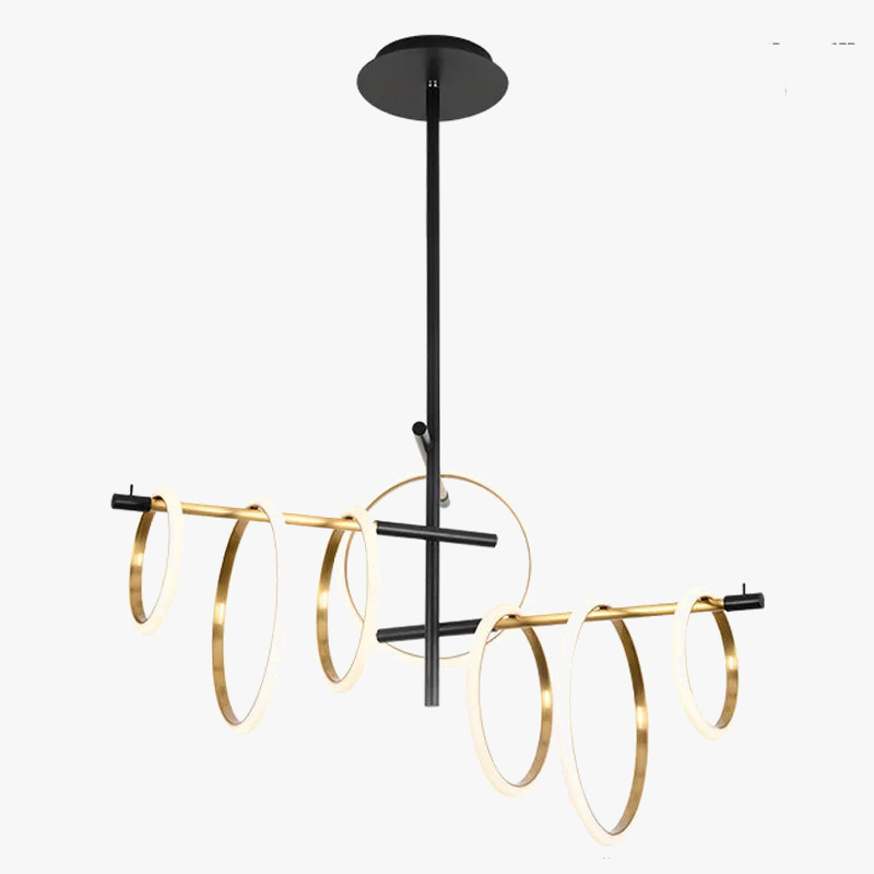 suspension LED design moderne pour décoration intérieure