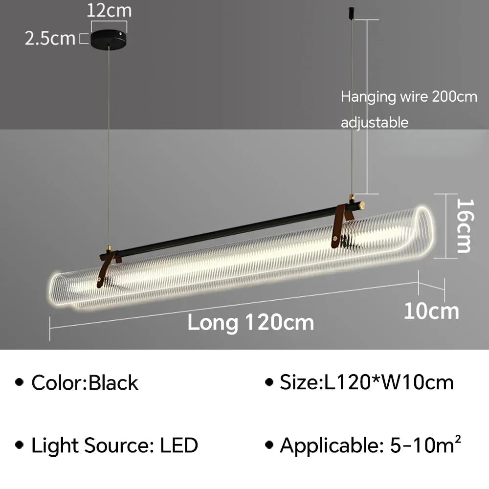 suspension LED design moderne pour divers espaces