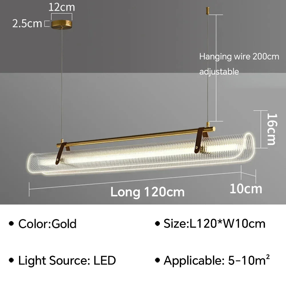 suspension LED design moderne pour divers espaces