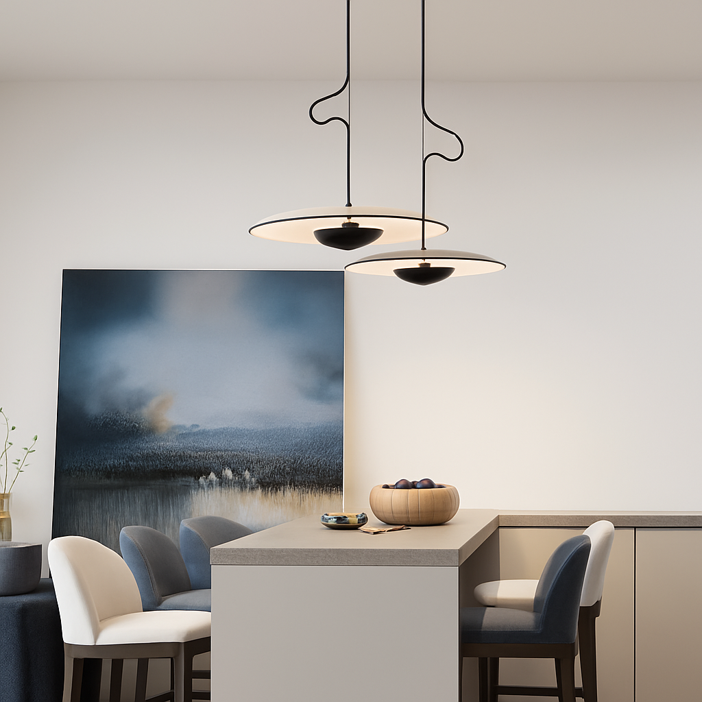 suspension led design nordique grain de bois luminaire suspendu décoratif