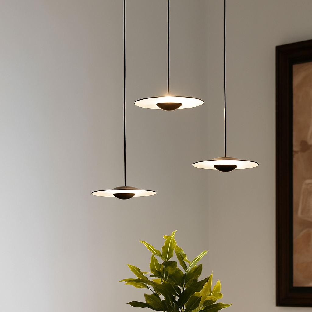 suspension led design nordique grain de bois luminaire suspendu décoratif