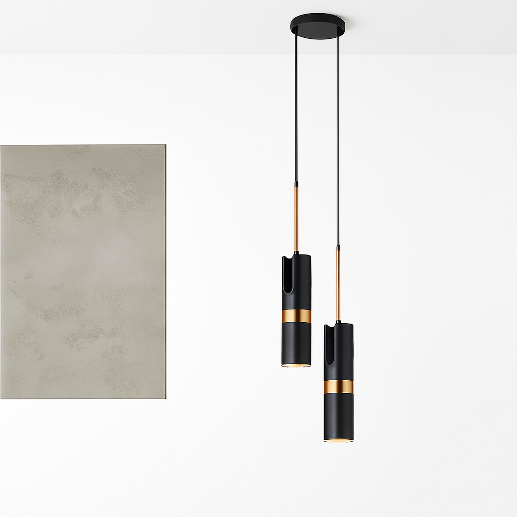 suspension LED design nordique rotatif plafonnier monté en surface réglable