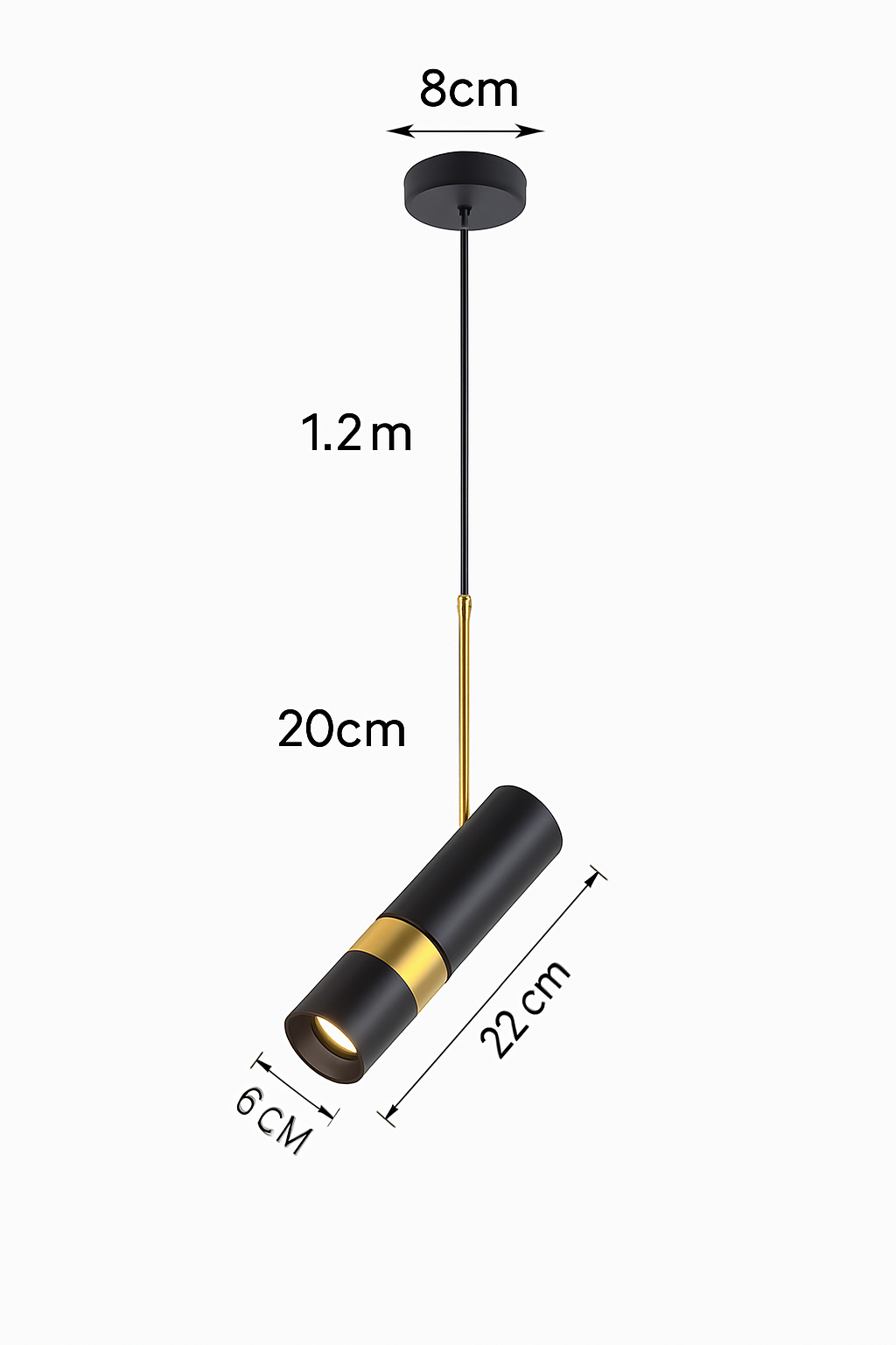 suspension LED design nordique rotatif plafonnier monté en surface réglable