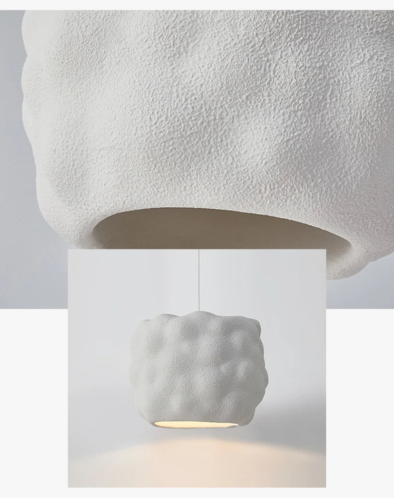 suspension led design wabi sabi nordique japonais décoratif