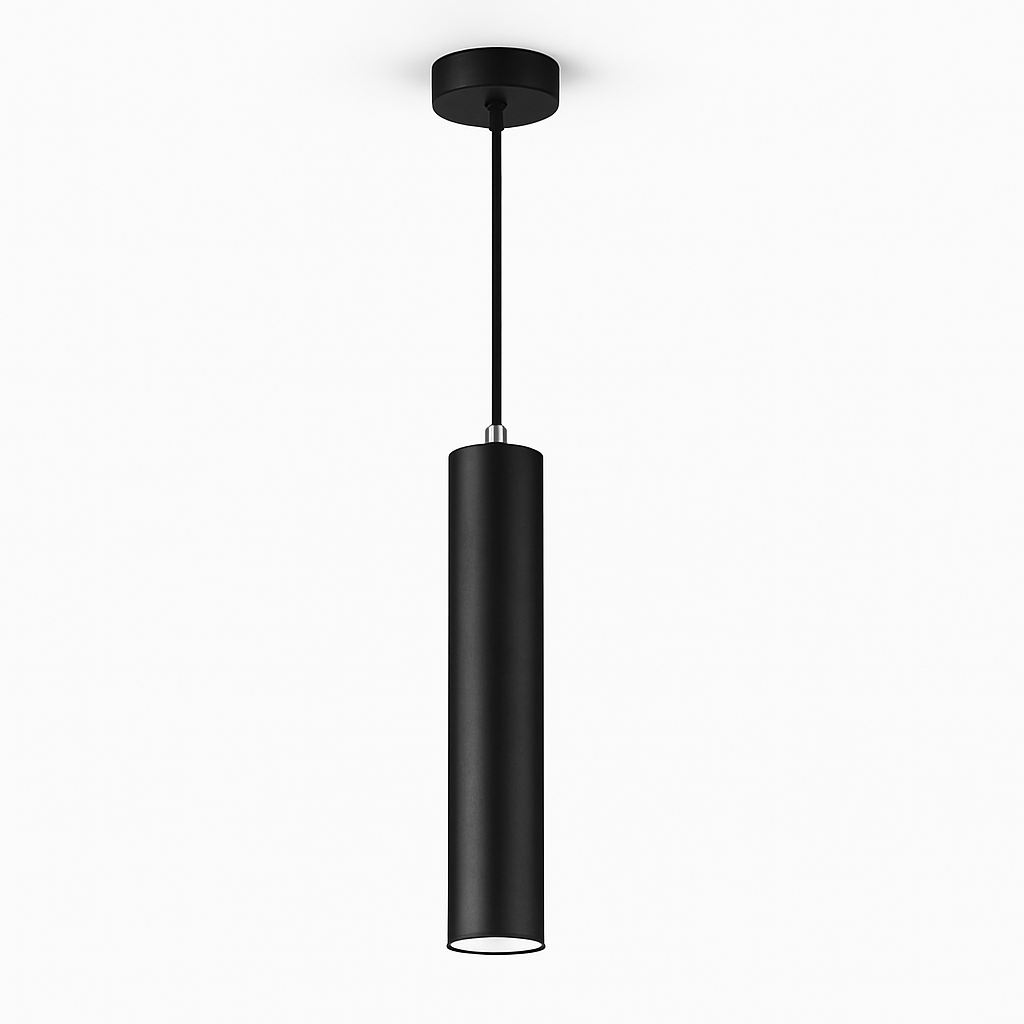 suspension LED Dimmable cylindre cône et tube