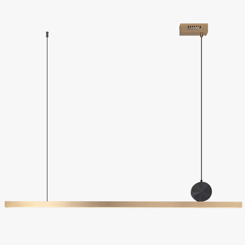 suspension led en acier inoxydable pour décoration moderne