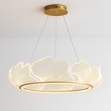suspension led en acrylique design moderne décoratif