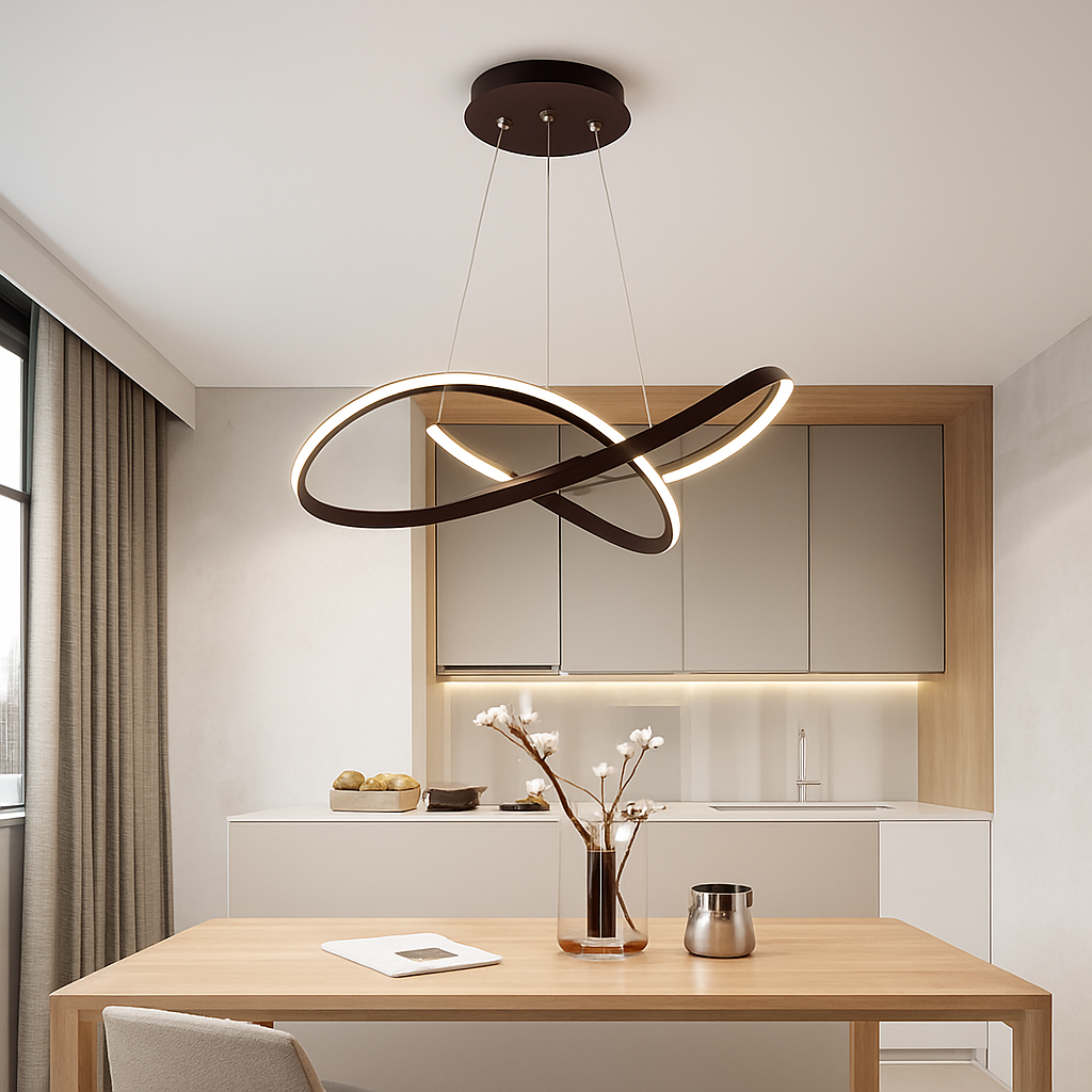 suspension LED en aluminium design moderne décoratif nouvelle collection